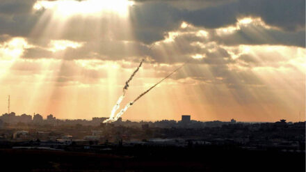 Massiver Raketenbeschuss aus dem Gazastreifen hat am Samstag halb Israel lahmgelegt (Archivbild)