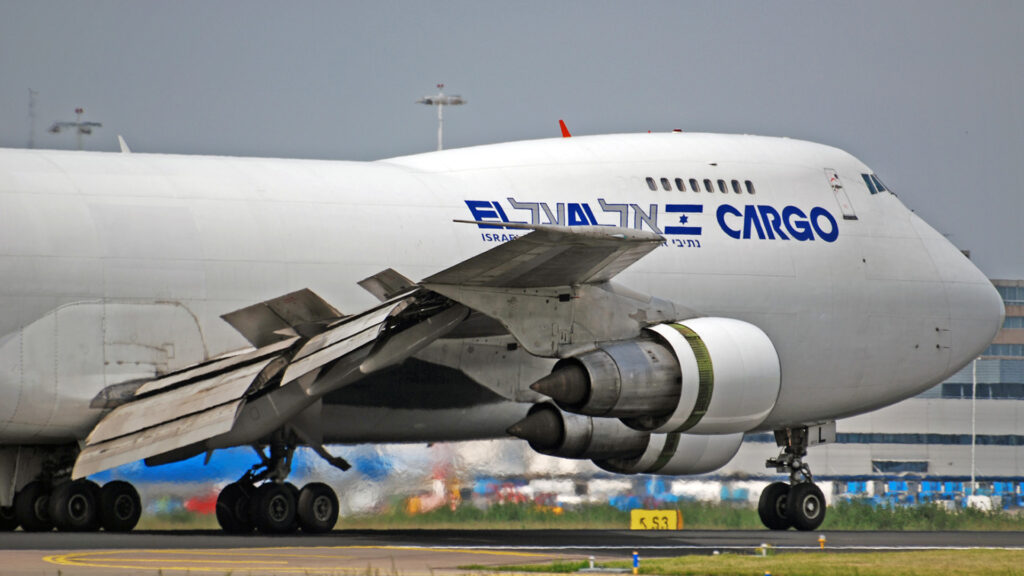 Eine Boeing 747 von El Al Cargo: Schon bald wird ein solches Flugzeug erstmals High-Tech nach Dubai fliegen