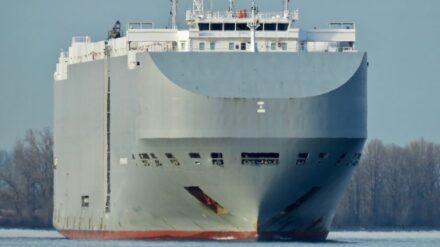 Das israelische Frachtschiff „Hyperion Ray“ wurde am Dienstag im Golf von Oman attackiert