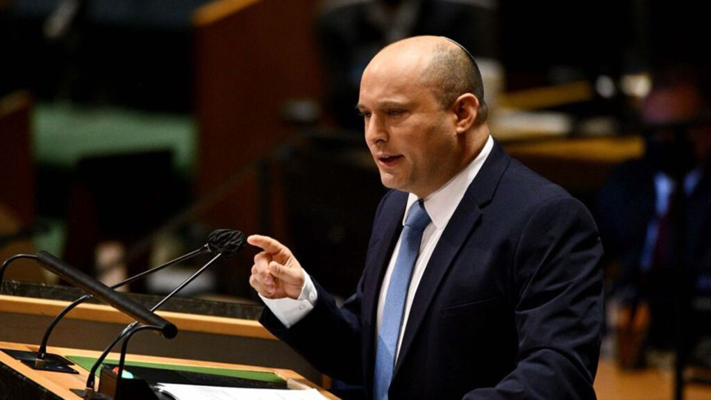 Premier Bennett versuchte, der Weltgemeinschaft die Lage Israels zu erklären