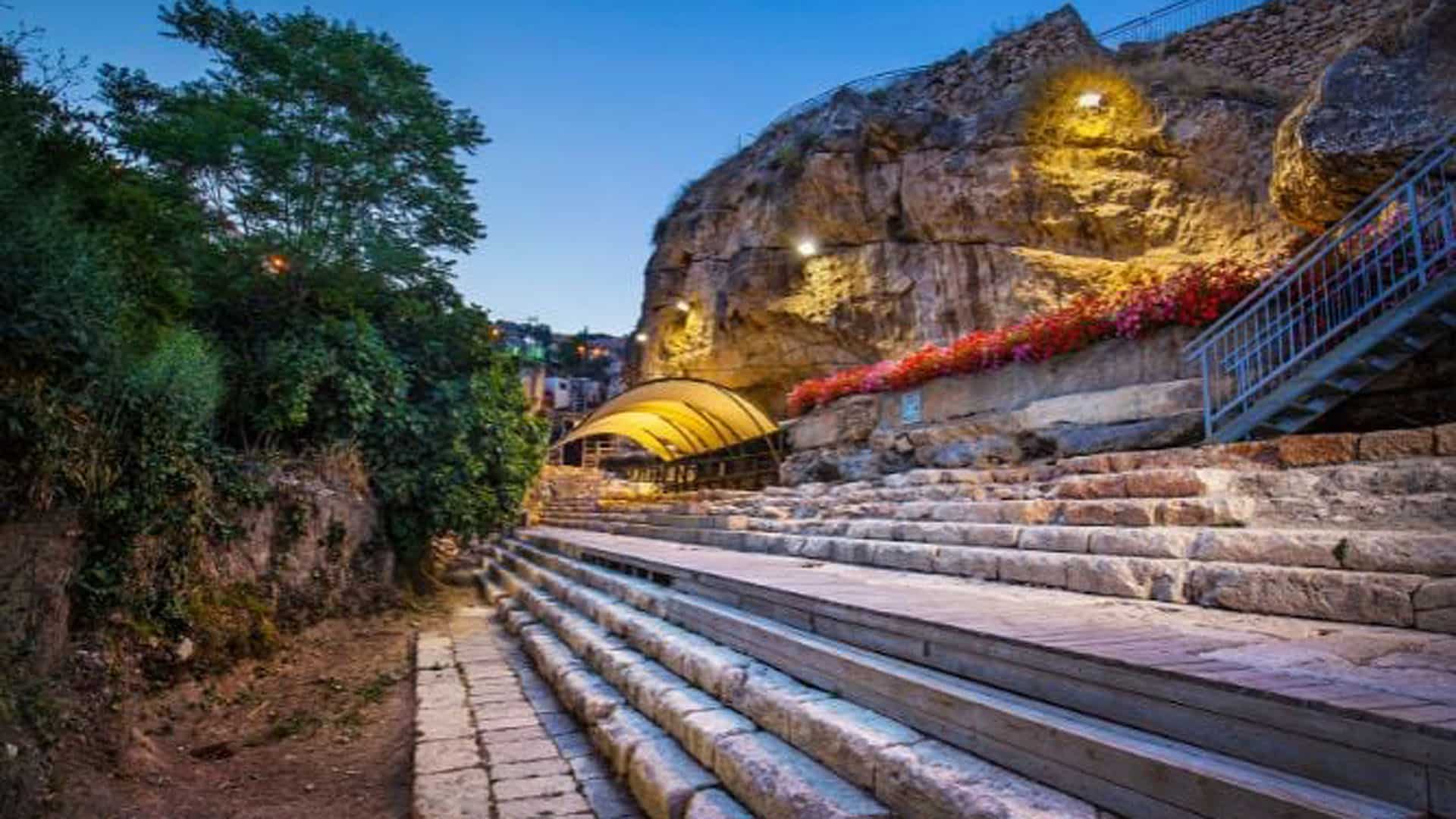 Weitere Stufen vom Teich Siloah entdeckt - Israelnetz