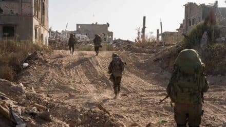 Die Armee kämpft nach wie vor im Gazastreifen gegen die Terroristen der Hamas