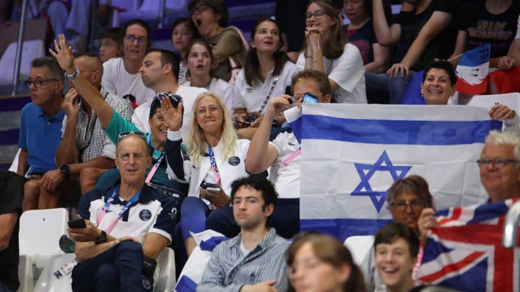 Israelische Fans Paralympics