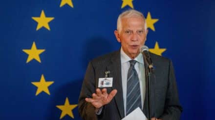 In diplomatischer Mission: Der Spanier Borrell bekleidete seit 2019 das Amt des EU-Außenbeauftragten