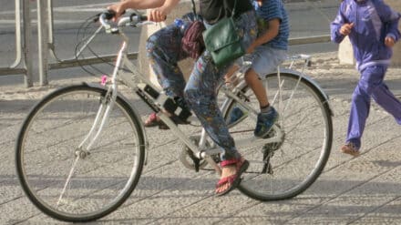 Fahrrad in Jerusalem