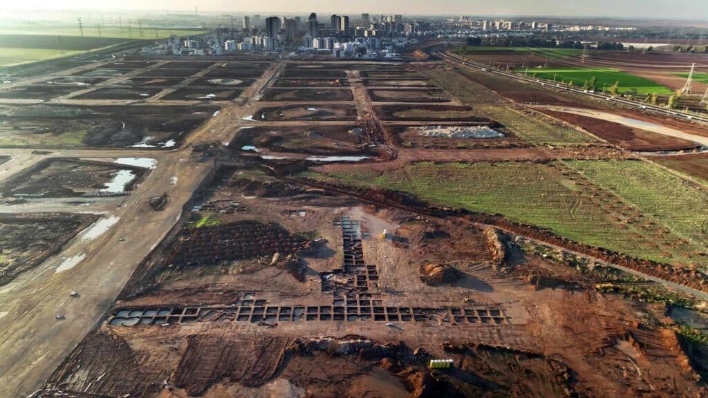 Im Rahmen der Stadterweiterung von Kiriat Gat untersuchten Archäologen die neuen Wohngebiete